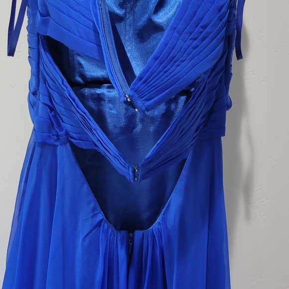 La Femme Electric Blue Formal Dress - Picture 4 of 10